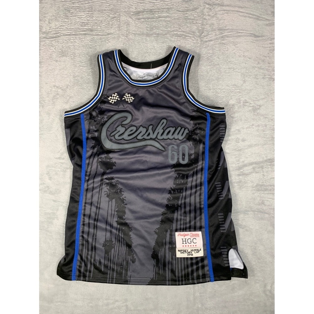 Headgear‎ Classics Nipsey Hussle Victory Lap 2018 Jersey Men's M Black Polyester